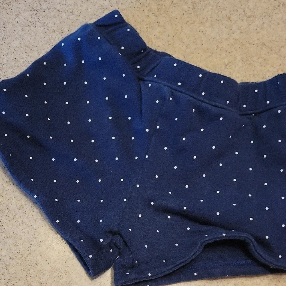 Carter's Navy Blue Toddler Shorts with Polka Dot Pattern Size 2T